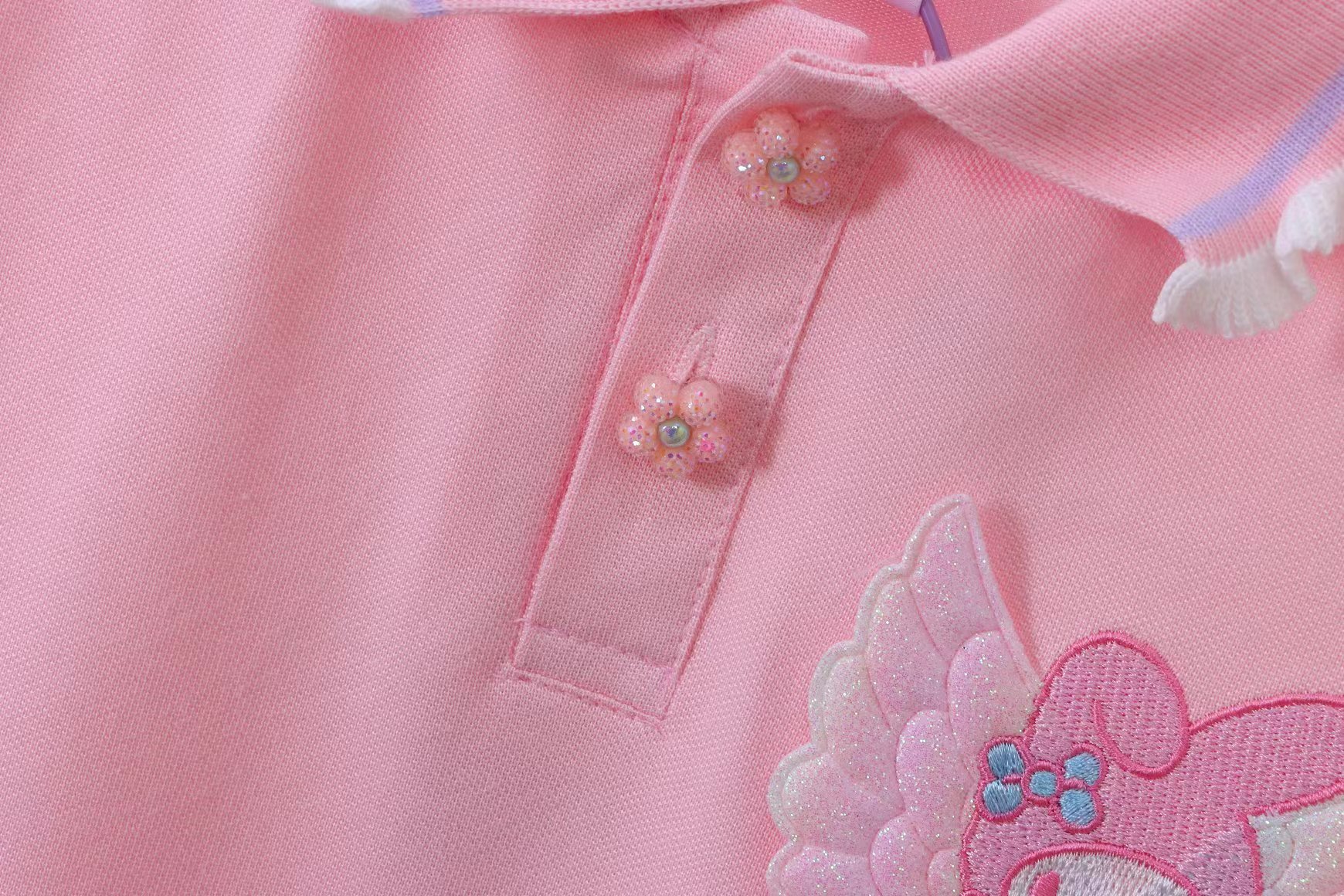 Mädchen Sanrio Polo Kragen Rock Set Sommer Für Große Kinder_voghion.com