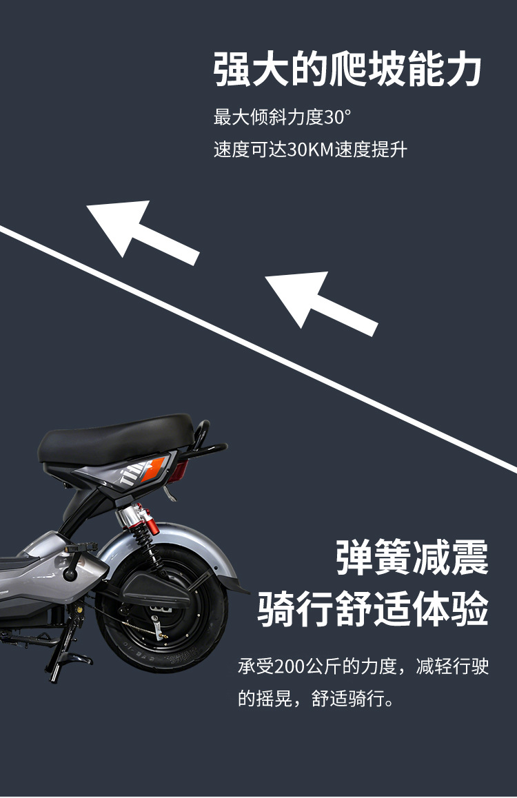 Electric Motorcycle Scooter Electric Two-Wheeler Bicycle Small Car