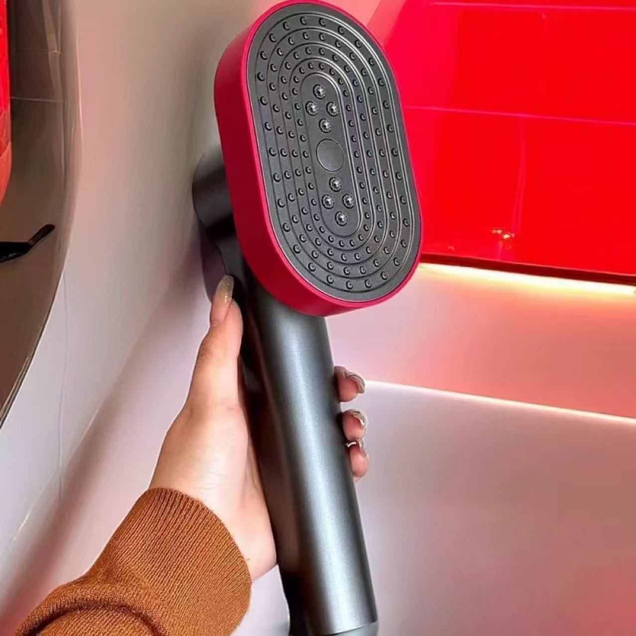 Cross-Border Palini Shower Head Home Bathroom 360-Degree Rotating Pressurized Shower Head Pressurized Shower Head