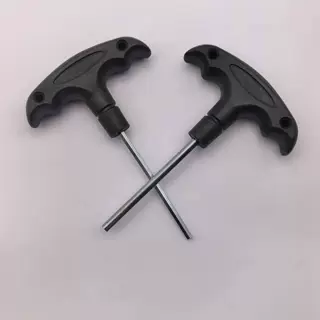 T型内六角扳手源头厂家平头带柄内六方六棱扳手3mm4mm5mm六角t型