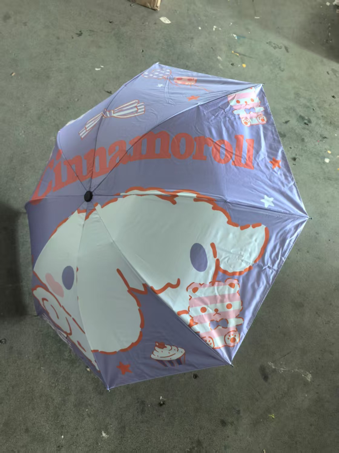 Sombrilla, de doble propósito para sol y lluvia, serie de flores, sombrilla plegable con revestimiento negro para protección solar.