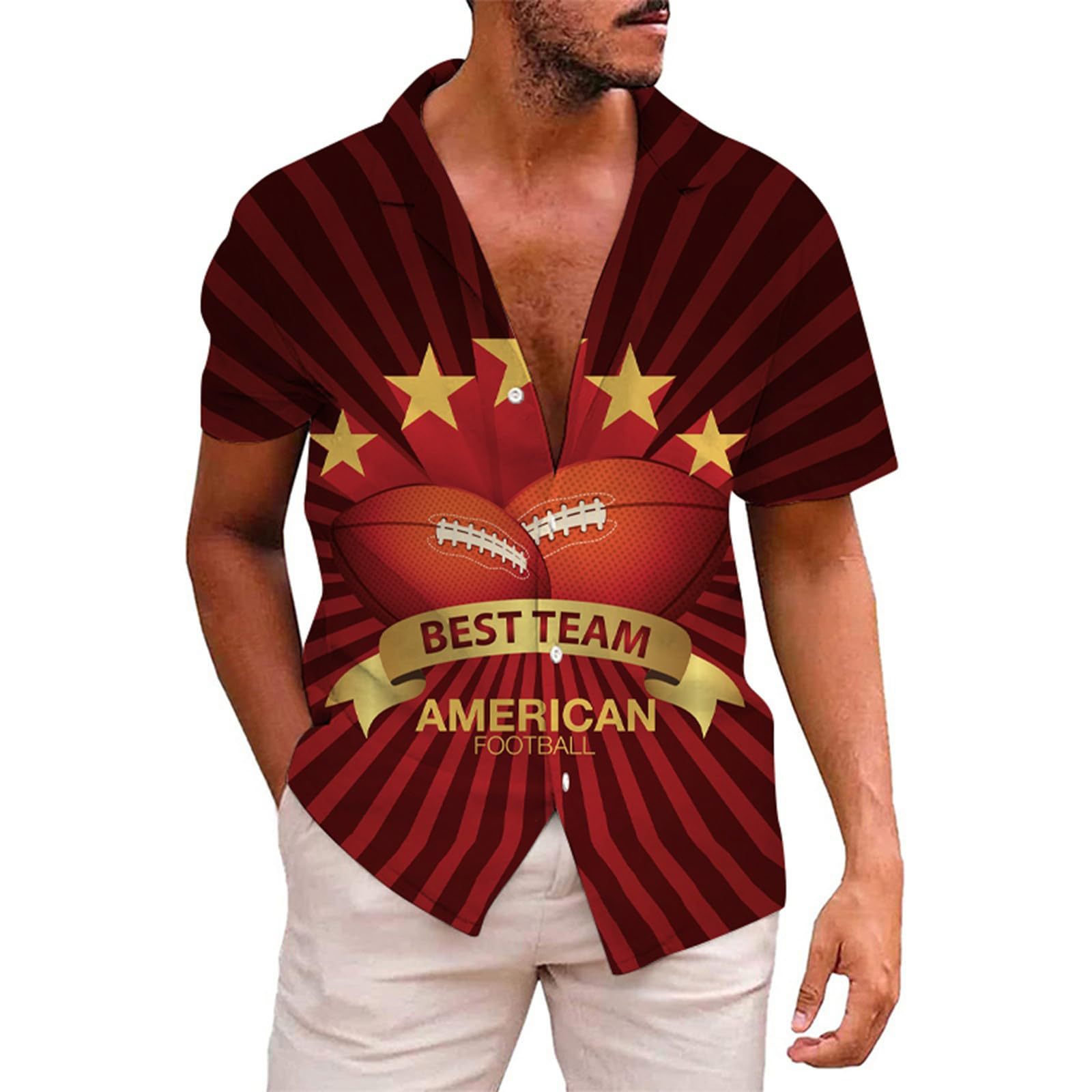 2025 Europa y América nueva moda transfronteriza casual todo fósforo de alta calidad rugby cuello cubano camisa de manga corta MB34