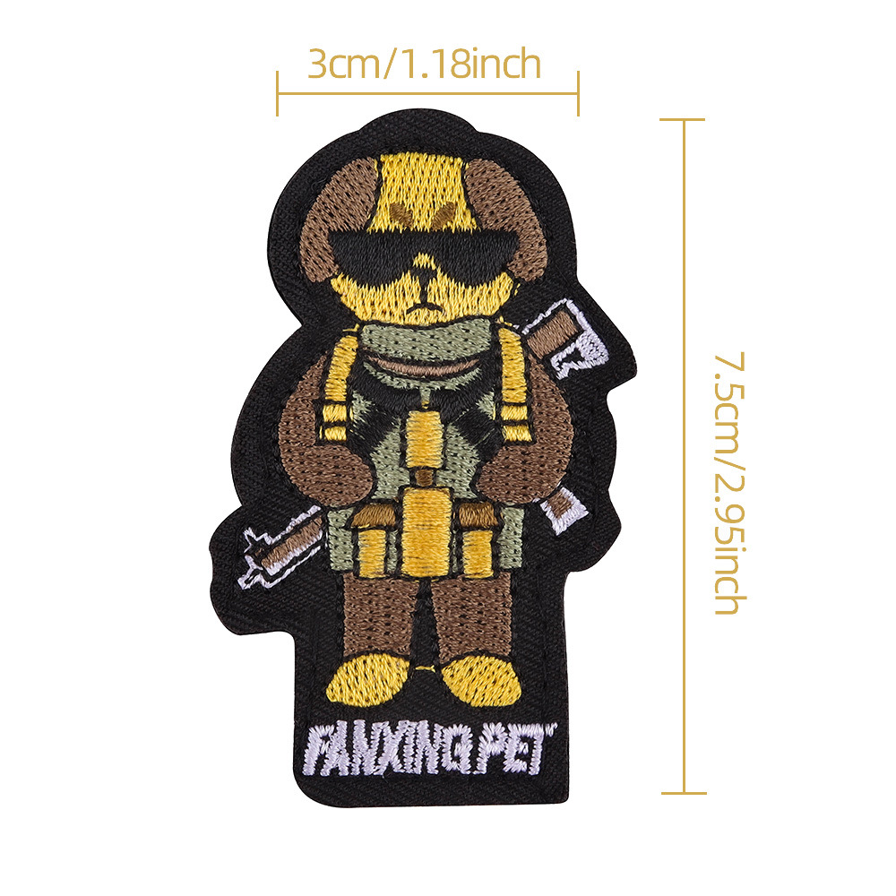 Arnés Táctico Tipo Chaleco para Perros, Correa de Pecho Ajustable para Paseo