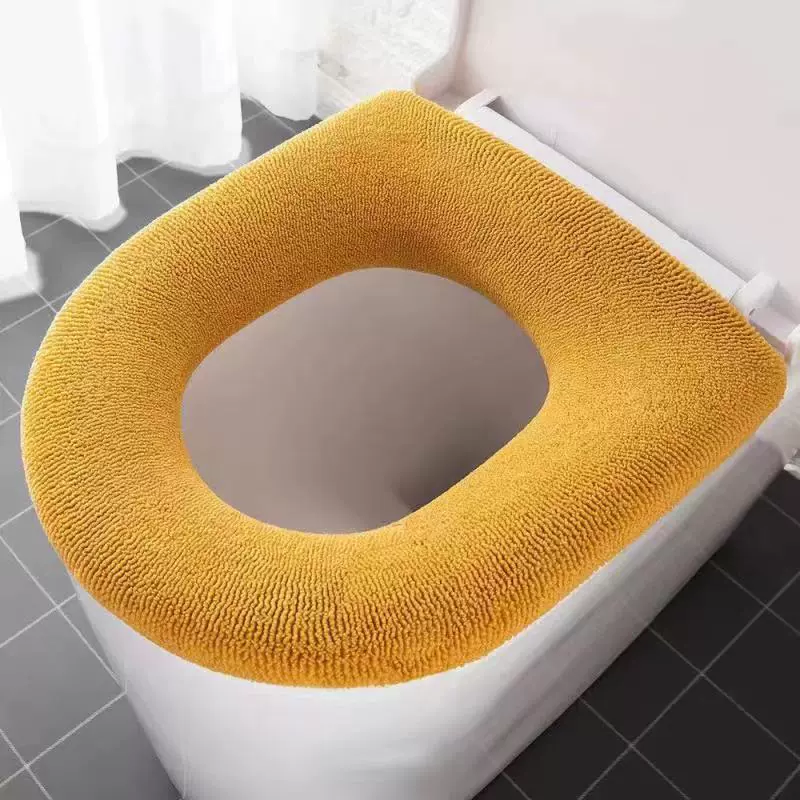 Универсальный туалет, knitted pillow четырех времен года, кольца для домашнего использования, увеличенная толщина, стираемые