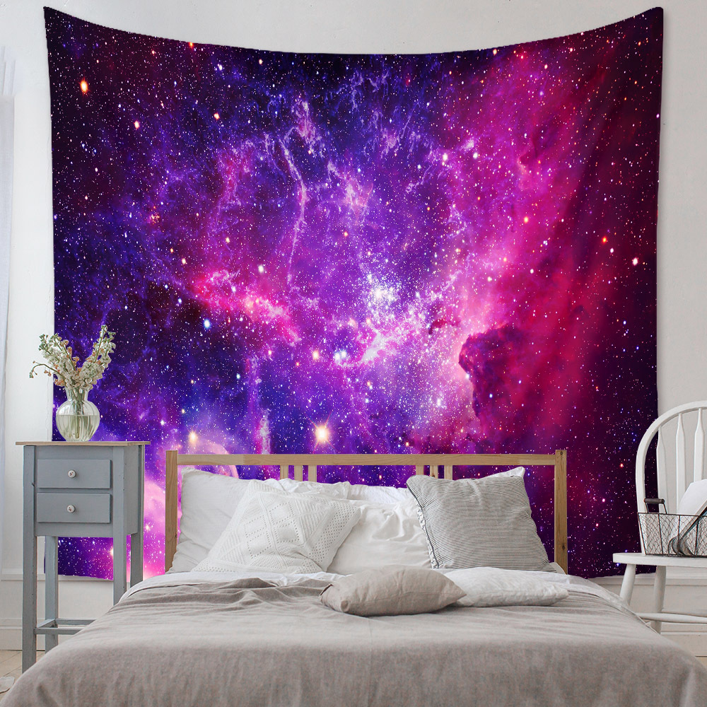 Fashion Universe Painting Wall Decoration Cloth Tapestry Wholesale Nihaojewelry display picture 183