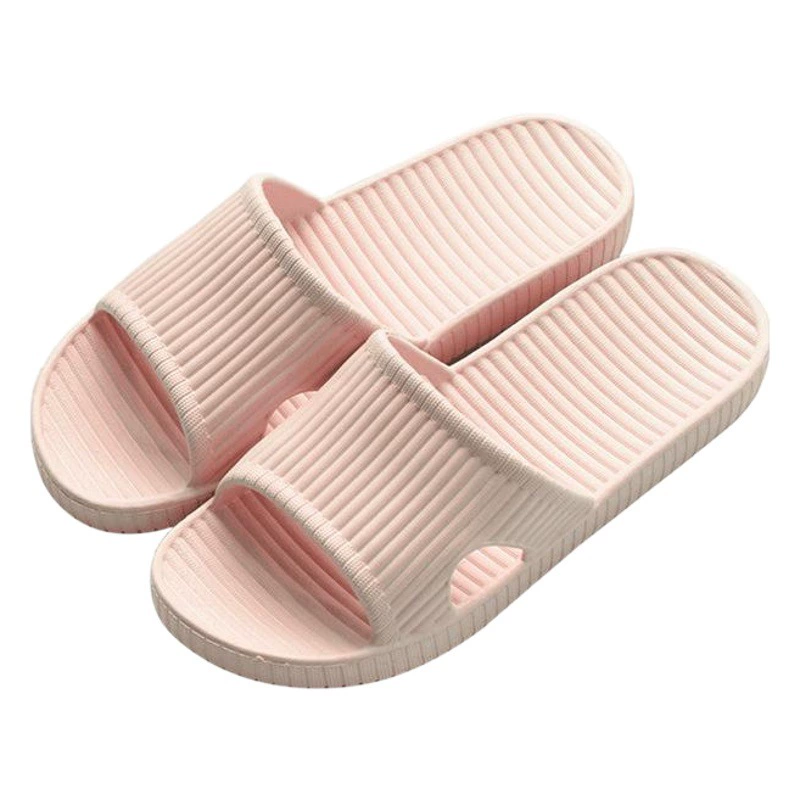 Летние домашние тапочки для пар, женские домашние уличные Нескользящие сандалии для ванной с мягкой толстой подошвой для дома и улицы
