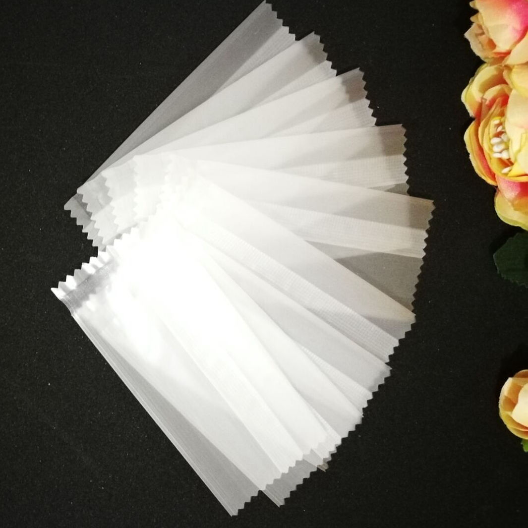 磨砂半透明锯齿养身花茶袋食品包装机封袋棒棒糖果袋磨砂包装袋