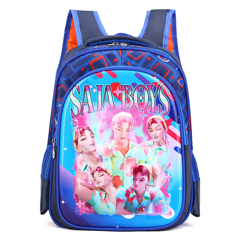 Nueva mochila infantil de dibujos animados jardín de infantes mochila de cáscara dura 3D animación estereoscópica mochila transpirable para niños y niñas estudiantes de primaria