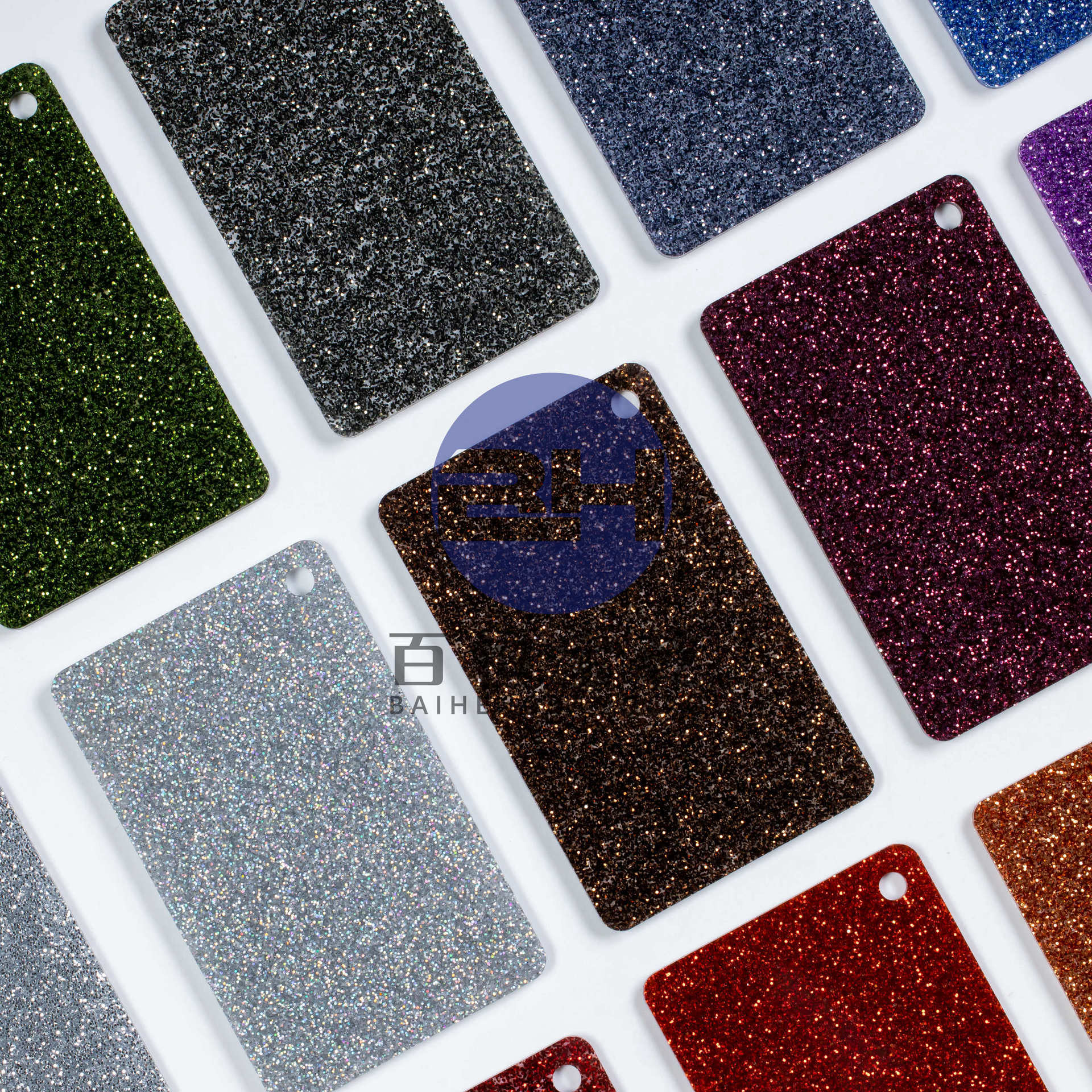 厂家亚克力板葱粉金葱珠光板有机玻璃切割激光粘合抛光雕刻印刷