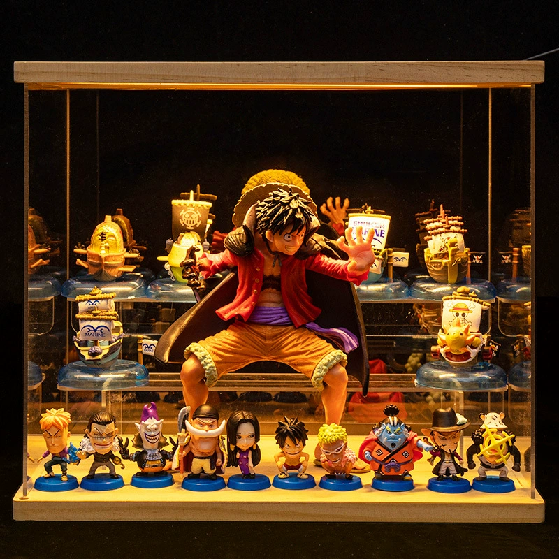 Комплект фигур One Piece: полный набор Лuffy Empress Peripherals Zoro Q Version Blind Box Doll, украшения, подарки на выпускной
