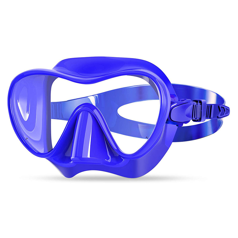 Diving goggles snorkeling equipment adult eye mask anti-choking snorkeling mirror full dry anti-fog snorkeling Three Treasures