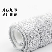 跨境自粘拖把头平板拖把替换布厂家批发免手洗家用加厚懒人拖把布