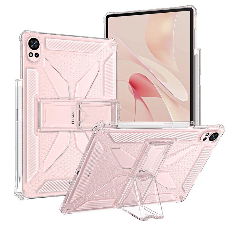 Suitable for Tablet Matepad Pro11 with Pen Slot Bracket Anti-Fall Transparent Honor V8Pro Airbag Protective Case