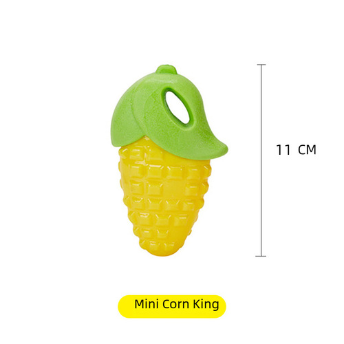 FOFOS Dual Cute Fox Dog Toys, Colorful Vegetable Sound Toys, Corn Eggplant Carrot Pet Toys