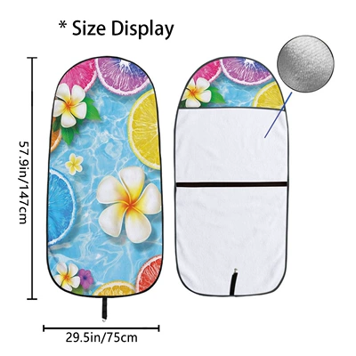 Universal seat cover for gym and exercise, universal - sfht235-75x150