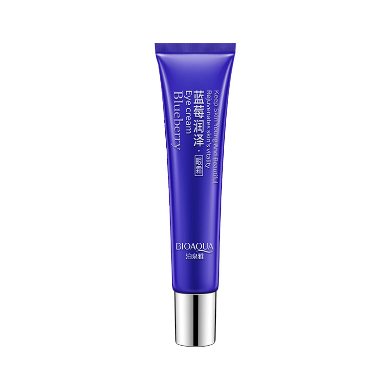 Boquanya Blueberry Bright Eye Cream Hidratante Mejora de las ojeras Cuidado de los ojos Líneas finas Crema para ojos