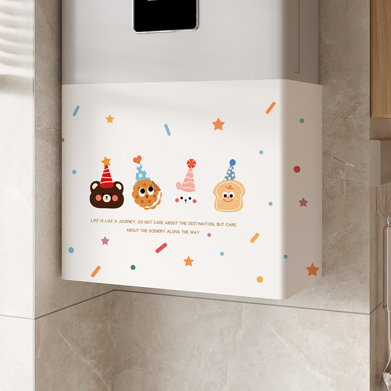 Water Heater Curtain, Kitchen Gas Pipe Cover, Dust Cover, Meter Box Decoration, Wall-Mounted Boiler Curtain