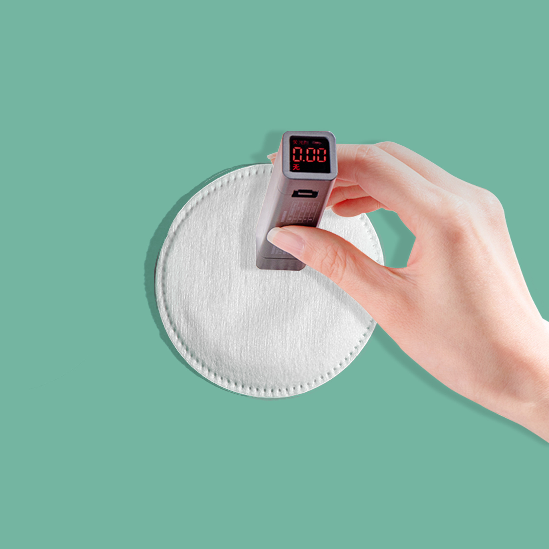 Desmaquillante desechable Almohadilla de algodón de maquillaje gruesa Toalla de limpieza especial para salón de belleza Almohadilla de algodón Redondo OEM personalizado ODM