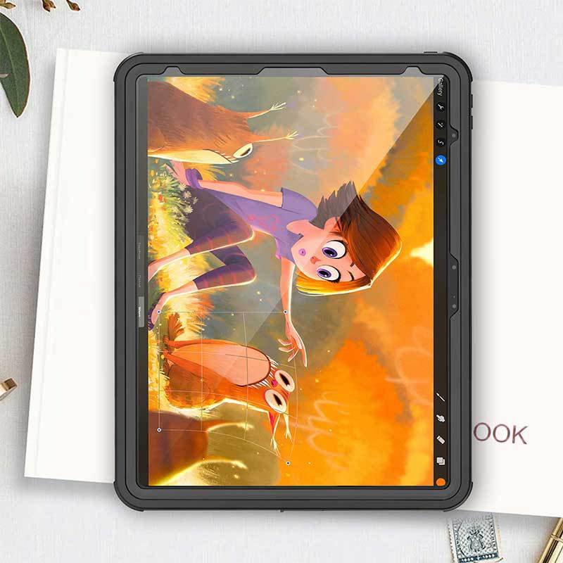 Waterproof Case for iPad Pro 13 2024 M4 Air 13 2024M2 Drop Resistant Waterproof IP68 Protective Case
