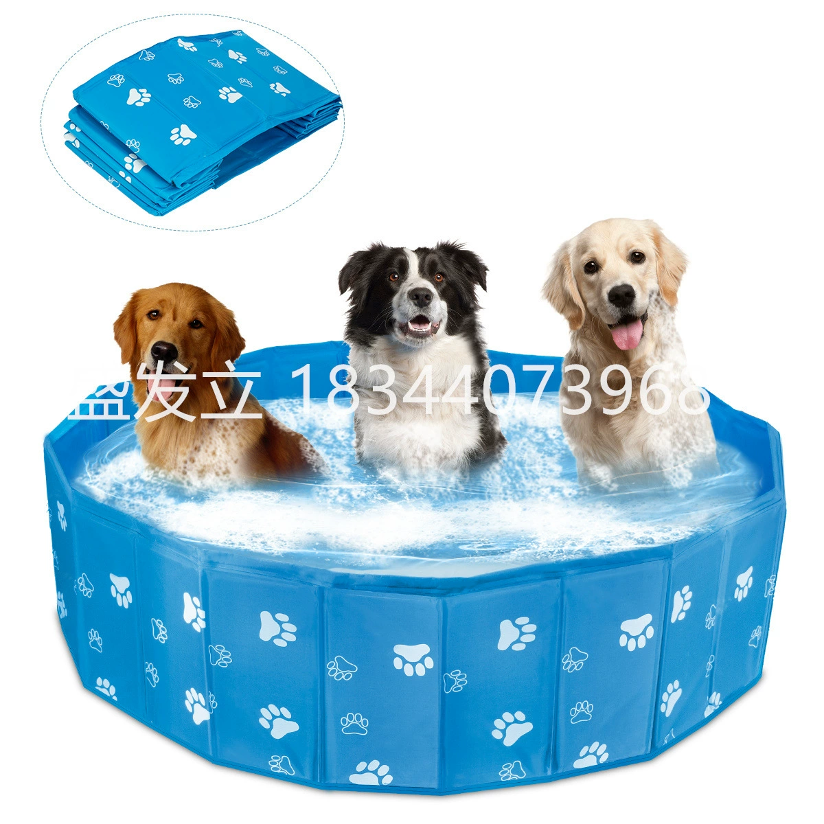 Ненадувной складной бассейн для кошек и собак, ванна для домашних животных, ванна для чистки домашних животных, завод по производству домашних животных