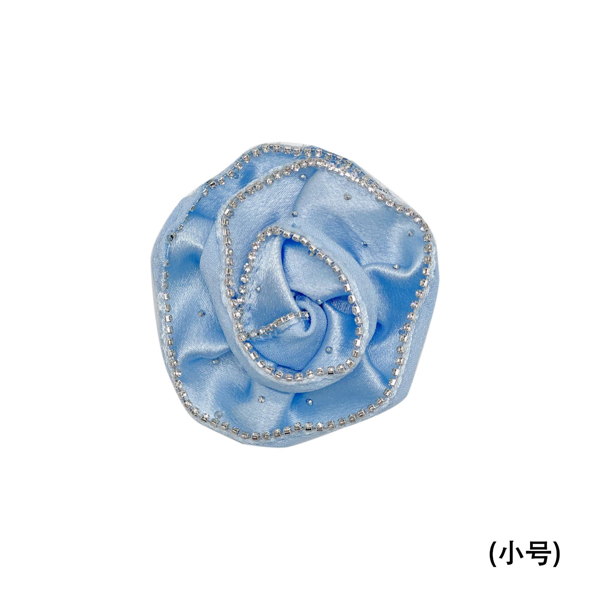 Shangxin perforación en caliente irregular flor tridimensional moda ropa de personalidad con adornos para el cabello flor plana hecha a mano image 16