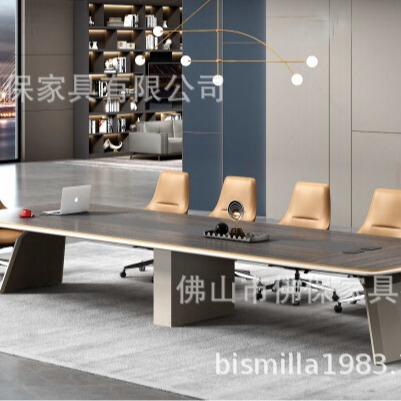 10-person large conference table office furniture foreign trade export Middle East Saudi Arabia Dubai Africa Qatar office furniture