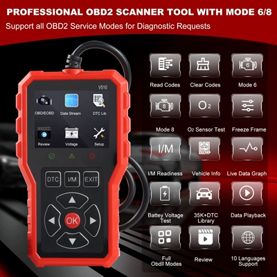 Avtomobil diaqnostika alətləri Tool Obd2 Code Reader