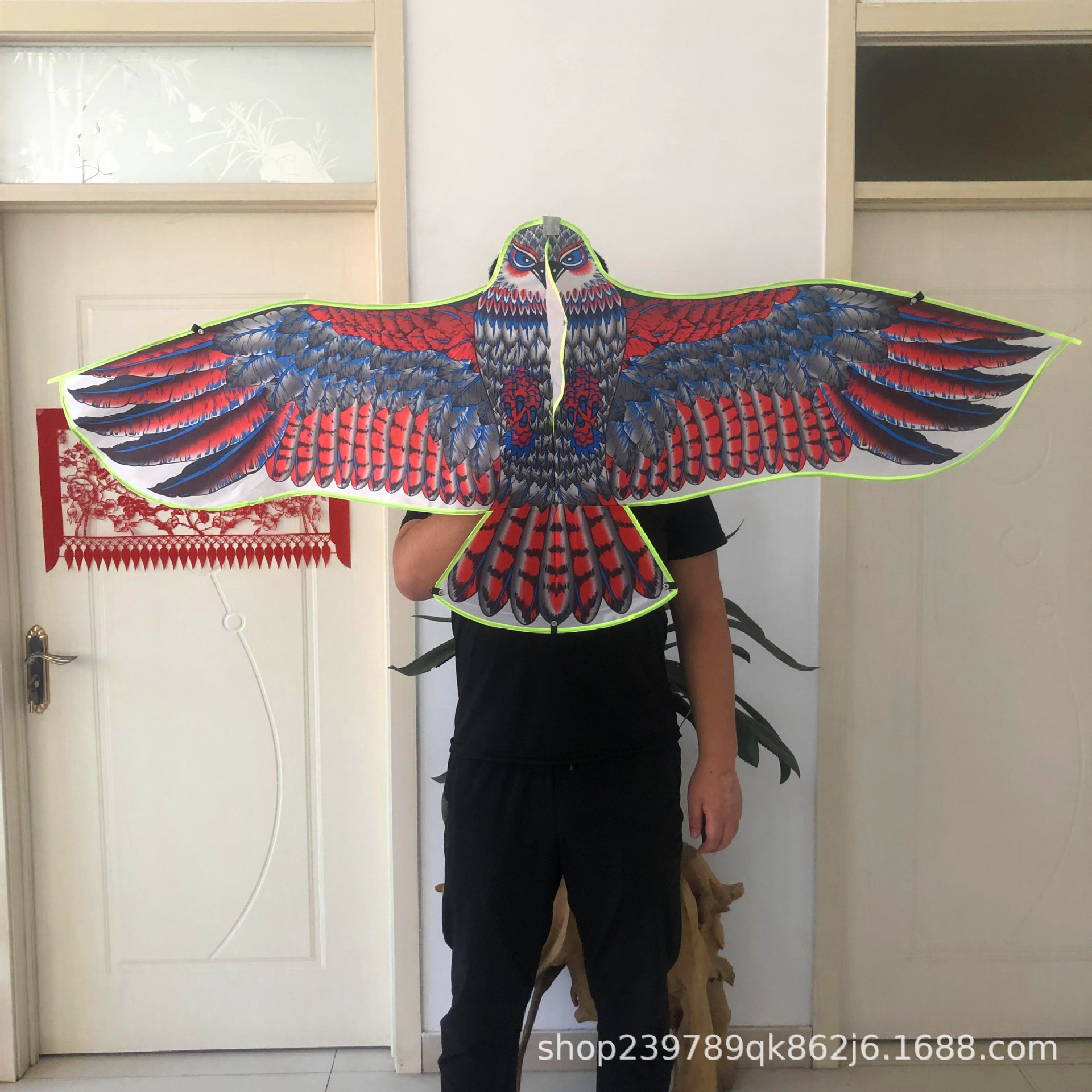 Wenfang Kite New Eagle Kite Bird Scaring Kite Eagle Simulation Rural Bird Scaring Kite Manufacturer Wholesale Sales