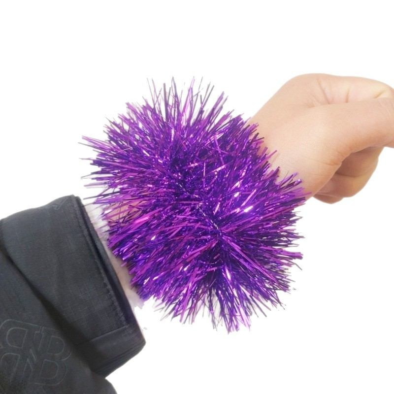 Pulsera de Flores para Animadoras de Película PET para Actuación de Animadoras