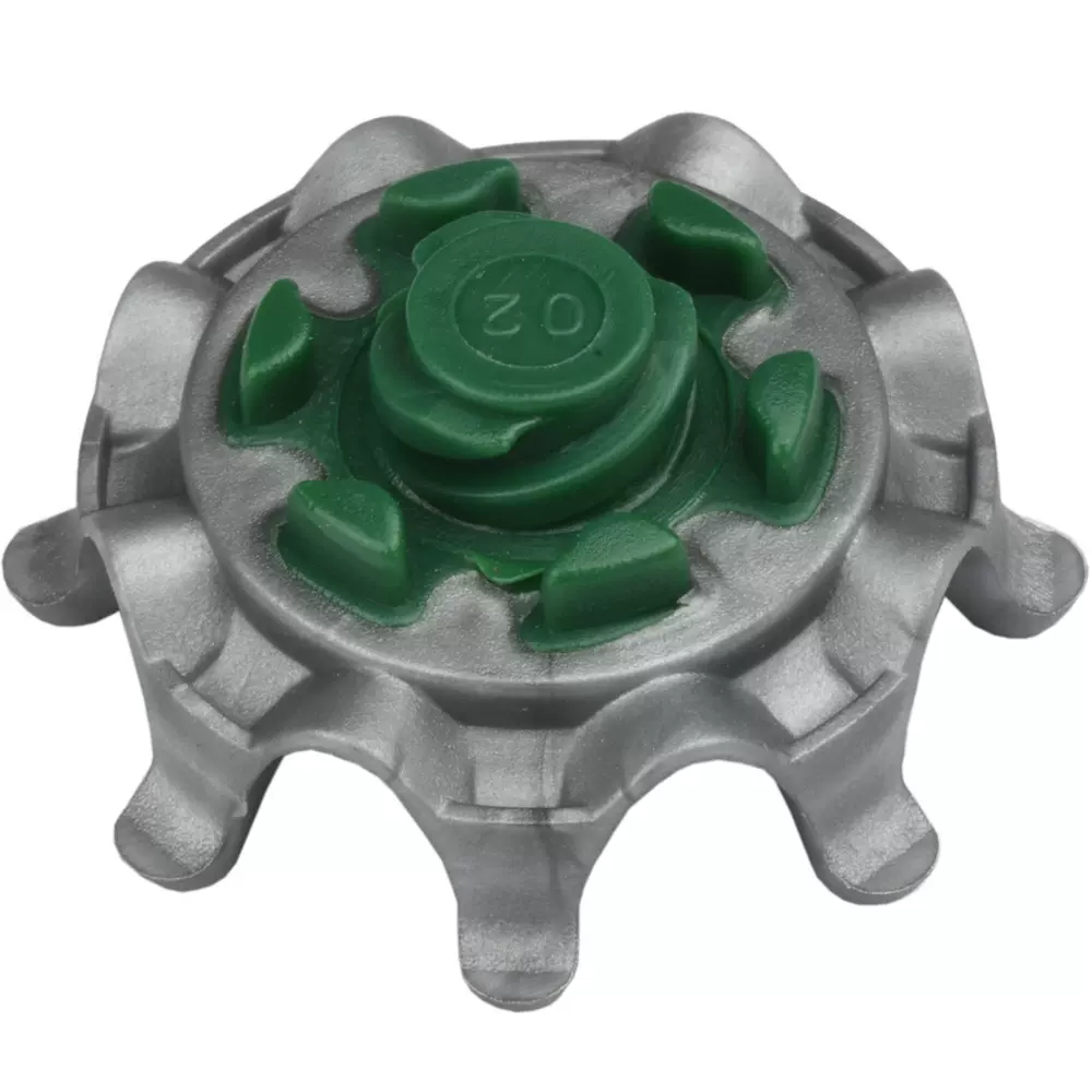 高尔夫鞋钉 高尔夫鞋活动鞋钉 快速旋转鞋钉灰绿色高尔夫配件用品