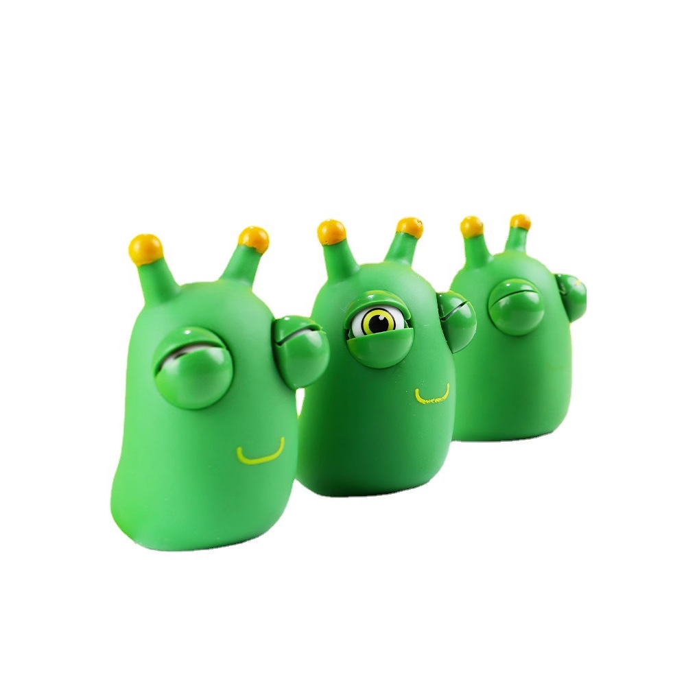 Descompresión juguete lindo deslumbrante pequeño plato gusano mano pellizco bola ventilación niños pellizcar música mismo estilo descompresión artefacto puesto