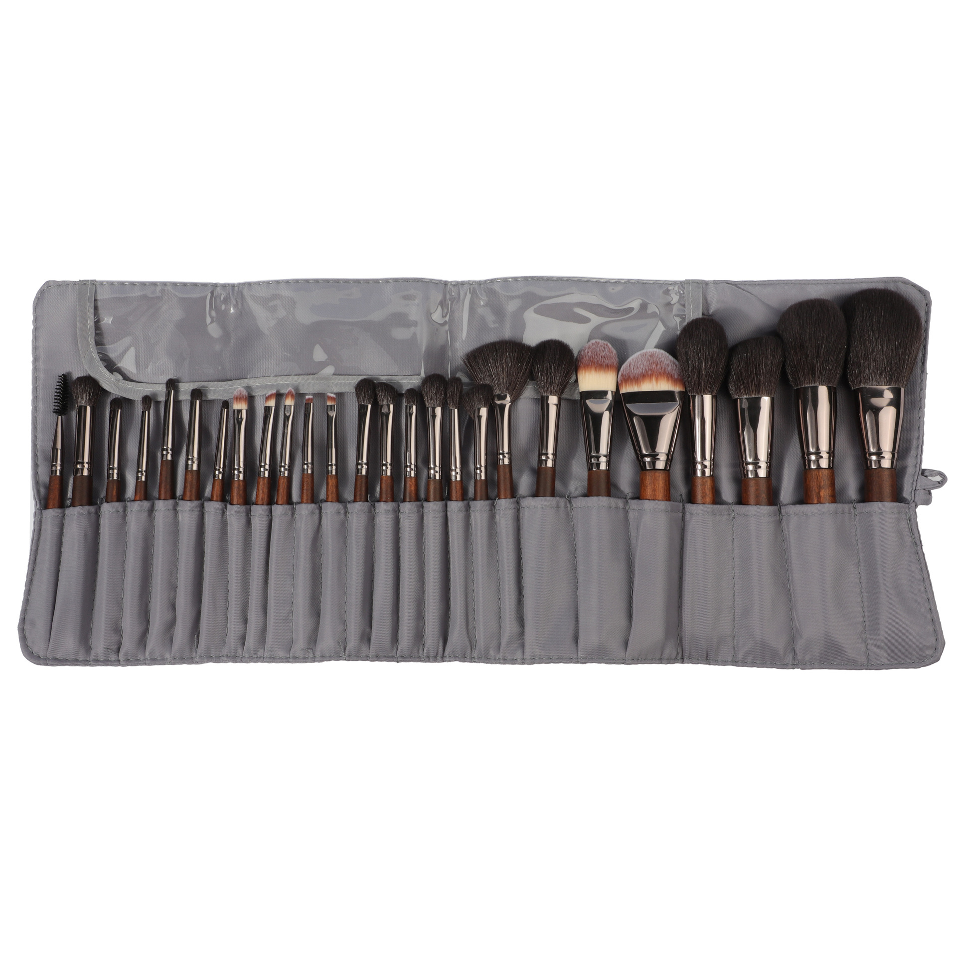 Juego completo de 26 brochas de maquillaje de lana para maquilladores, incluye brocha para polvos, brocha para rubor, brocha para base, brochas de maquillaje Cangzhou.