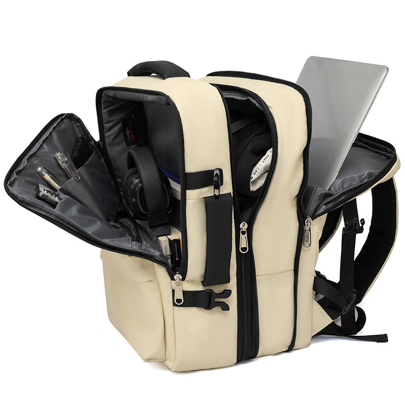 Mochila de expansión de viaje transfronterizo, mochila de equipaje multifuncional ligera y de gran capacidad para hombres y mujeres, bolsa de viaje de corta distancia
