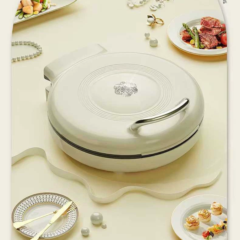Электрическая жарочная pan DBL-DBD016P многофункциональная бытовая электрическая выпечная pan машина для жарки и выпечки, двойное направление нагрева