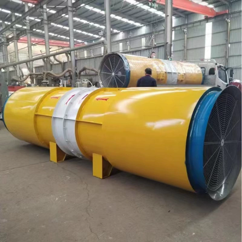 Строительство туннеля двусторонняя вентиляция струя вентилятора SDF туннель шахта вентилятор скорость 1450