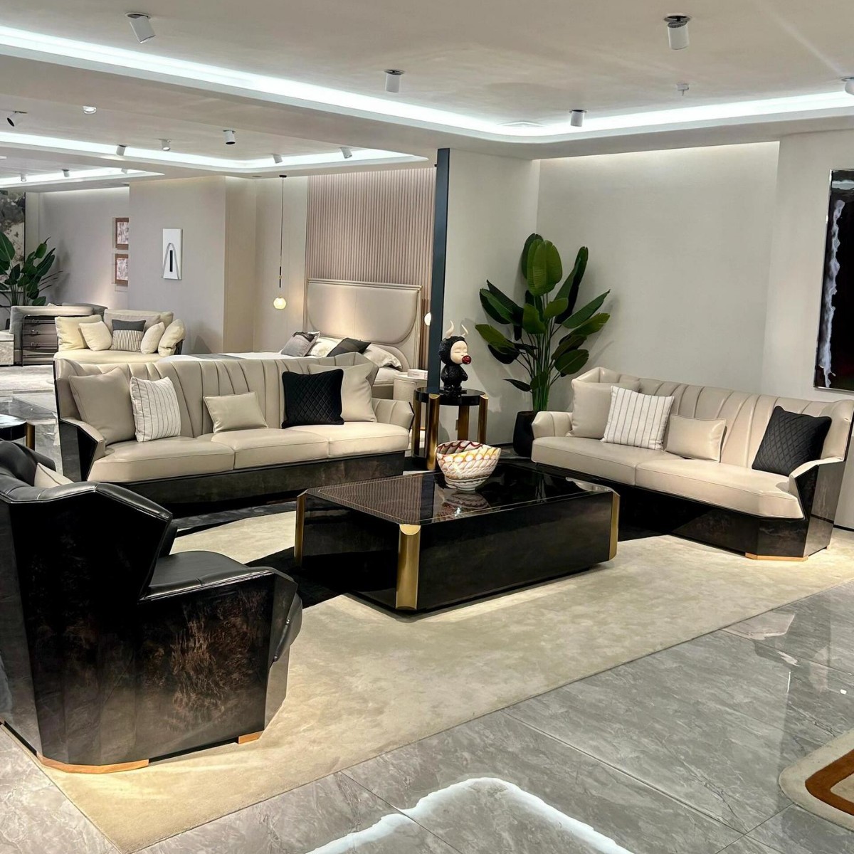 Bentley意大利轻奢实木沙发 宾利别墅大户型客厅真皮家具组合设计