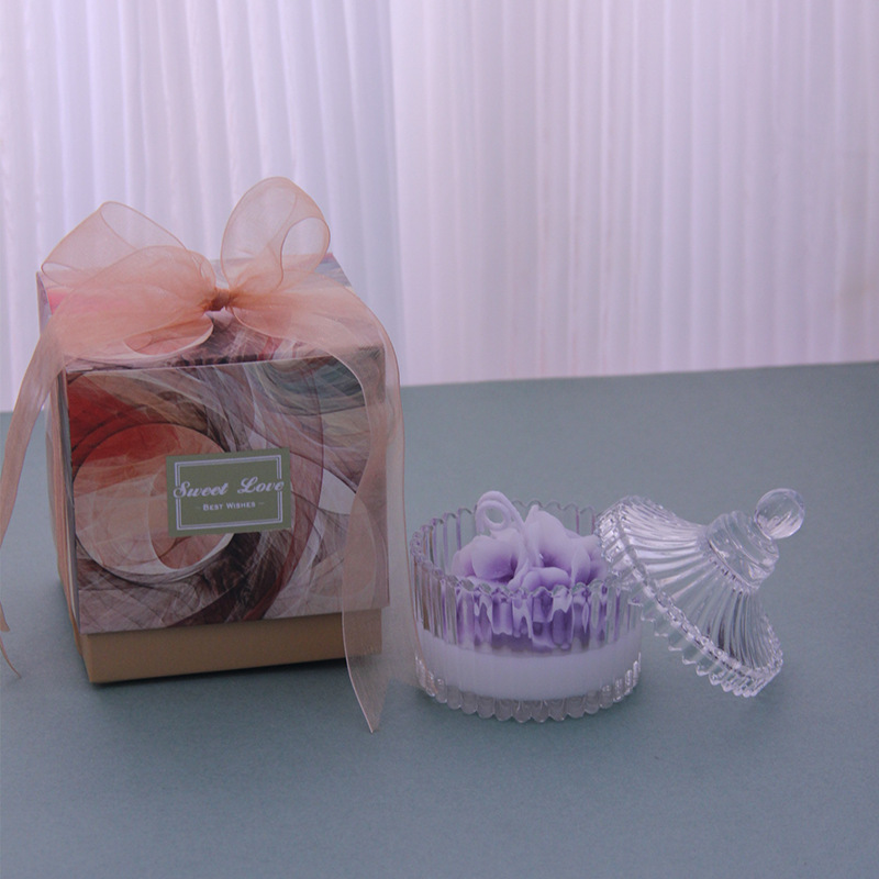 HYDERNEYE Fragrance Cup Mongolian Fragrance Cup Caja de regalo cálida simple romántica regalo de cumpleaños