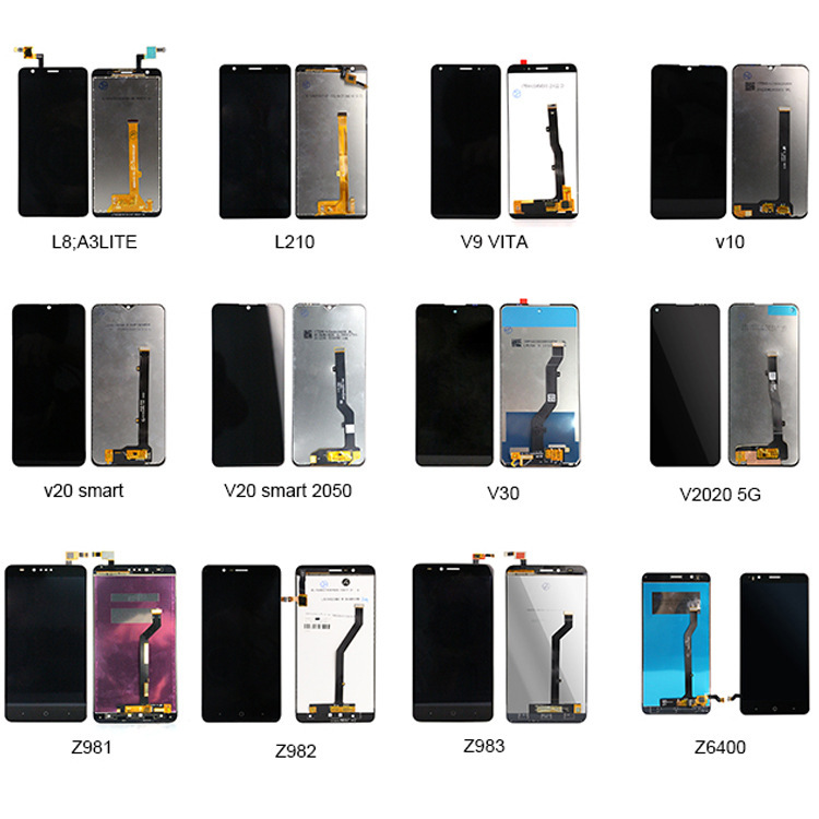 Comercio exterior mayorista en el extranjero aplicable ZTE LCD Display conjunto de pantalla LCD de teléfono móvil