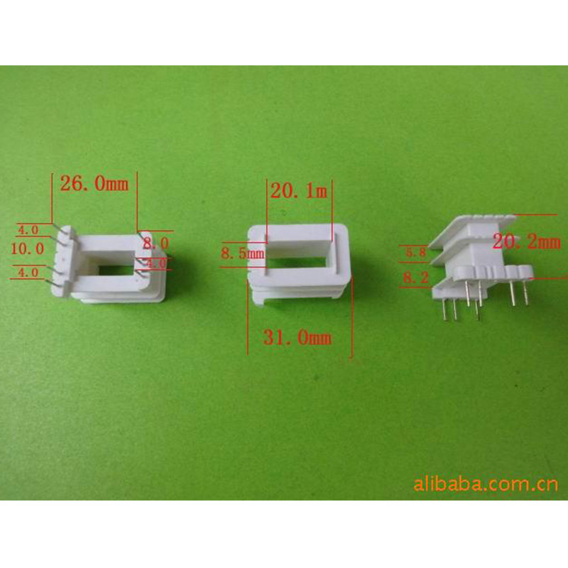 专业生产供应低频ＥＩ２８   8＊２０立式王字４＋５针胶芯 骨架