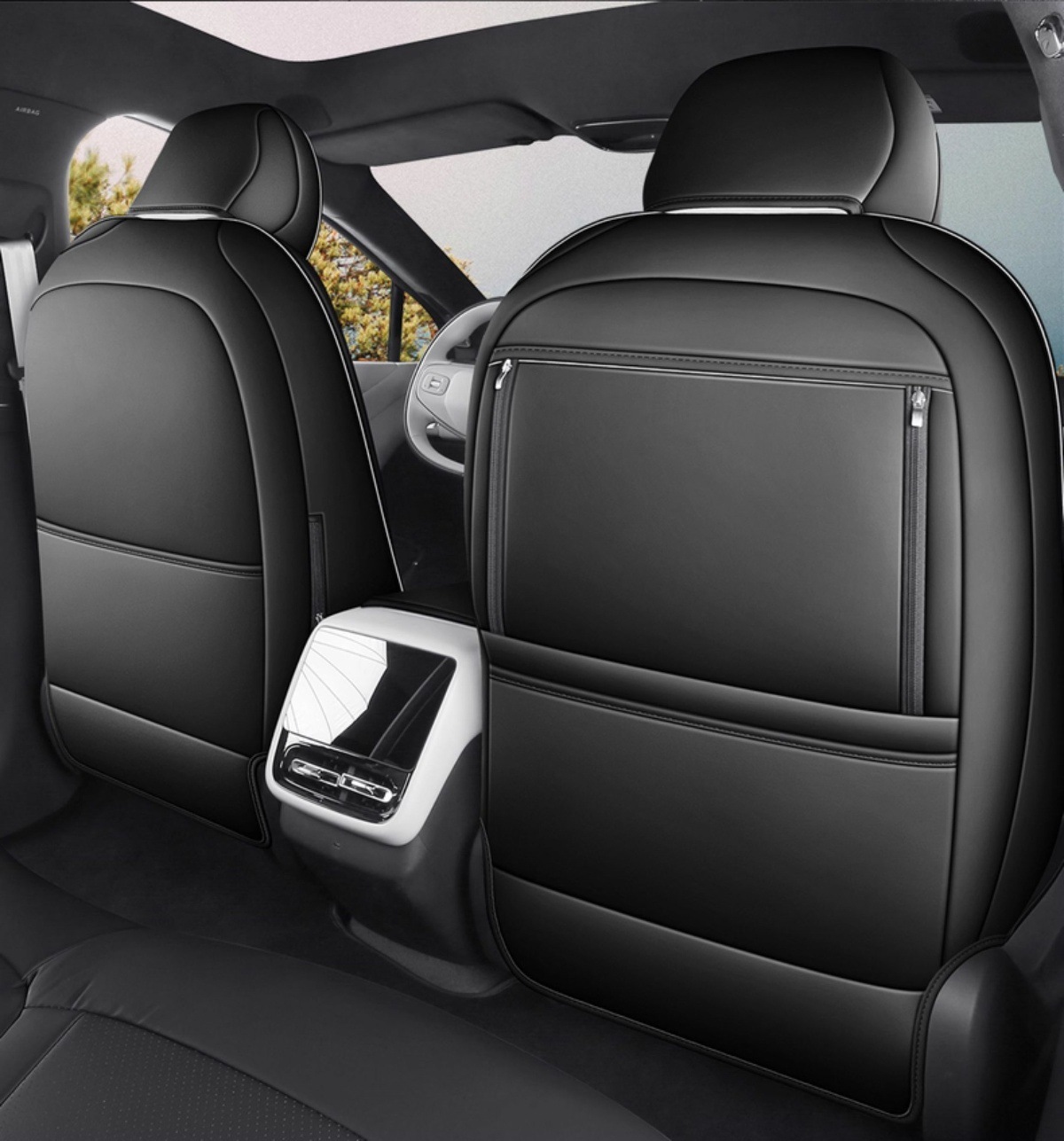 Specially Used for Xpeng P7+ Seat Cover, All-Inclusive Four-Season 24 Special Seat Cover Interior Xpeng P7+ Car Seat Cushion Cover