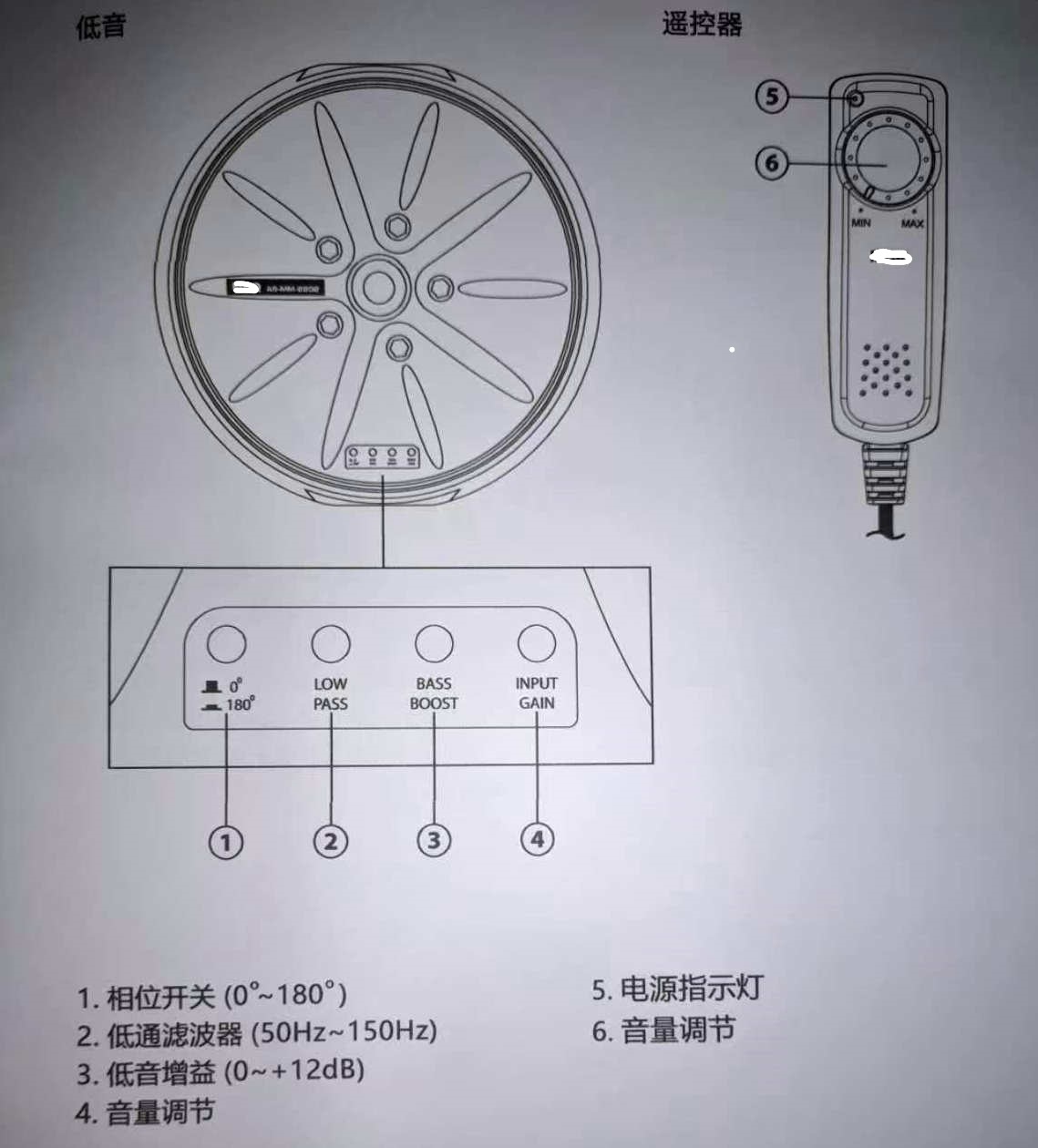 Ultra-Thin Spare Tire Active Subwoofer As-Mm2801 Spare Tire Active Subwoofer Car Audio Pure Super Low