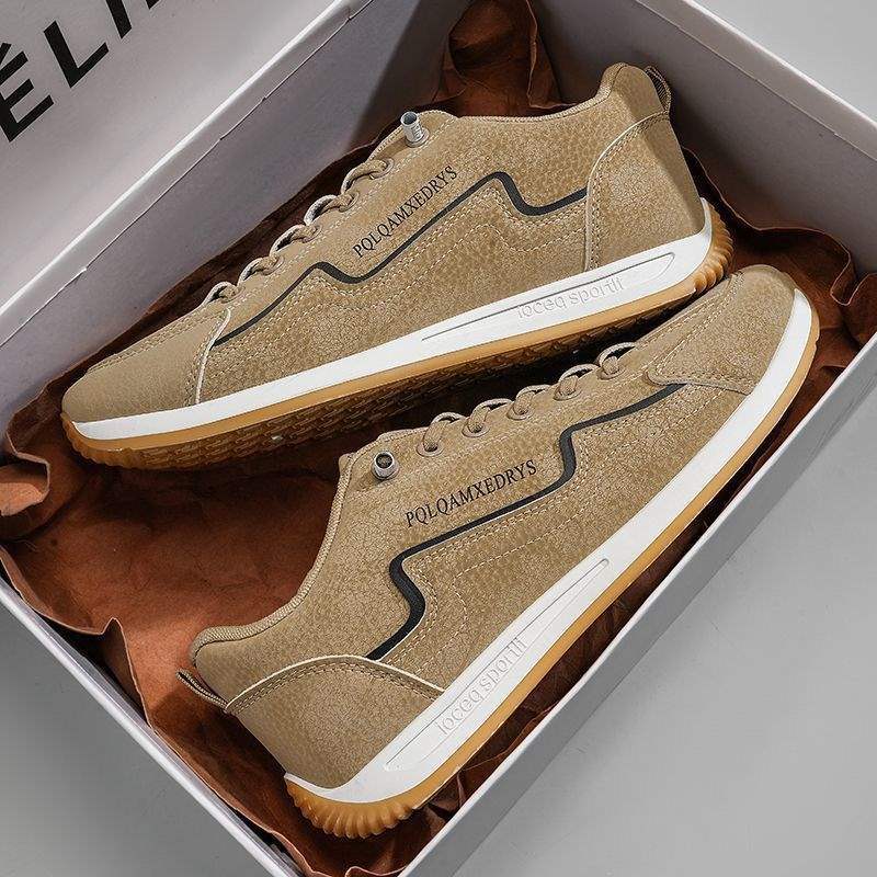 帕拉鞋男春秋季新款跑步运动鞋透气防滑阿甘休闲板鞋男款男鞋