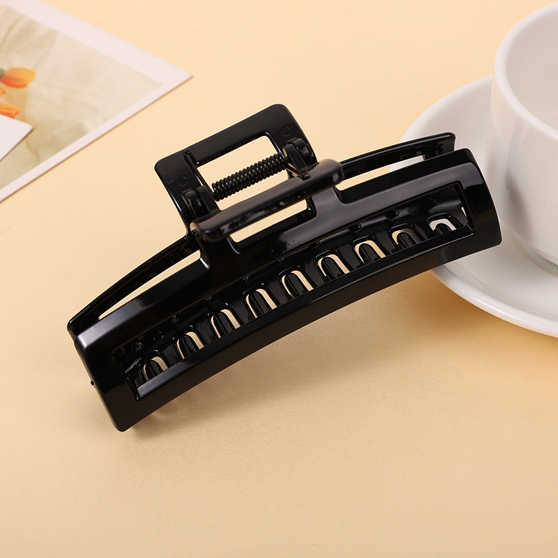 1 # cuadrado largo (CM) negro brillante de alta calidad