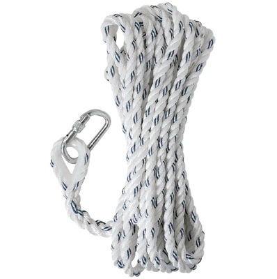 Posicionamiento de Delta 503317 poliamida de tres hebras 20m 10m 503315 cuerda de anclaje a prueba de caídas al aire libre cuerda de altura