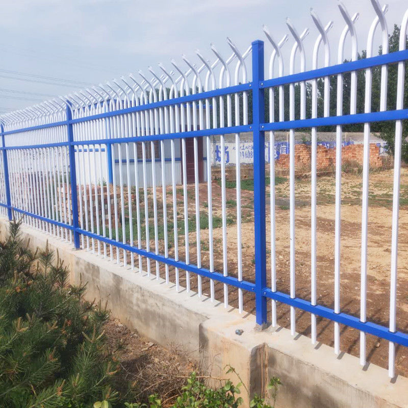 成都锌钢护栏小区围墙办公区围栏网厂区铁栏杆庭院栅栏花园防护栏