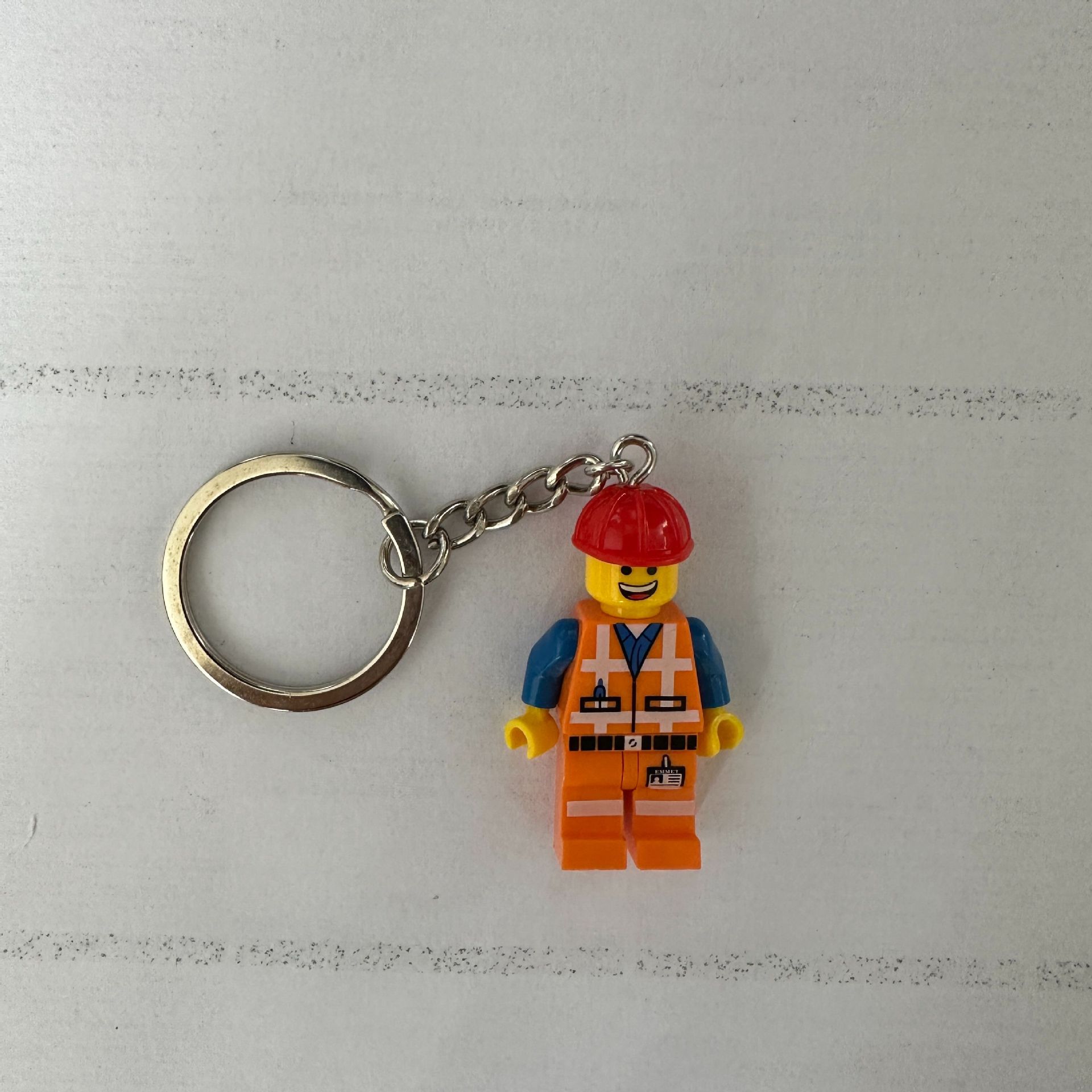 Toy Story Batman Llavero de bloques de construcción Buzz Lightyear Marvel Spider-Man Batman Pato Donald Mickey