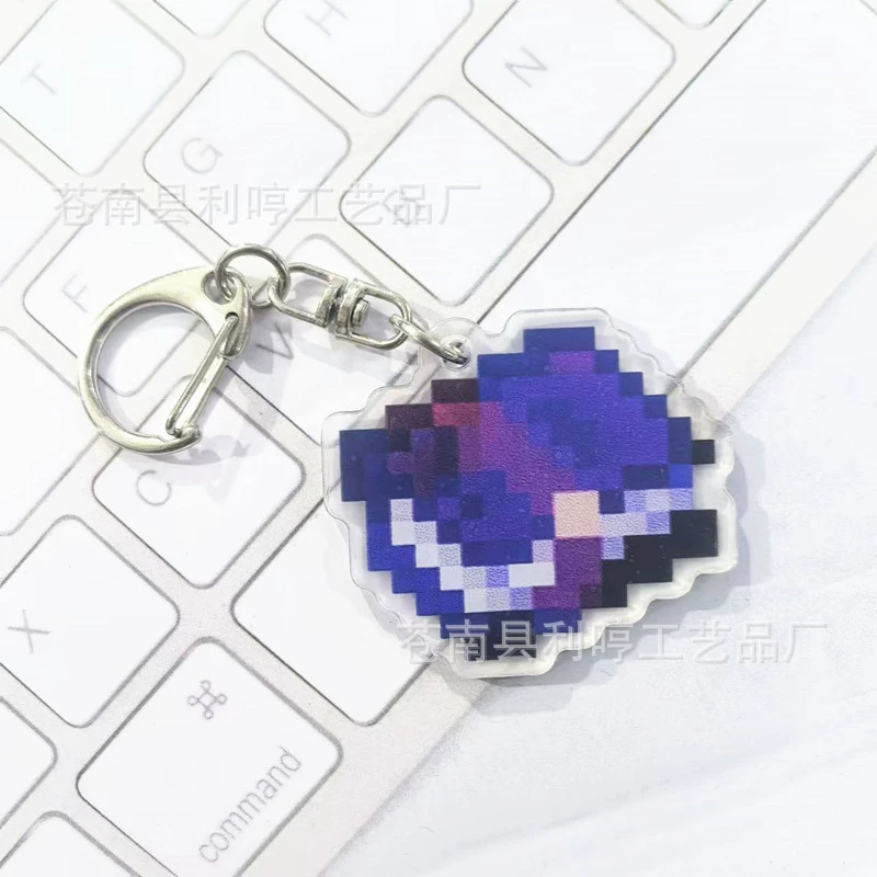 Cartoon acrylic keychain, backpack accessory