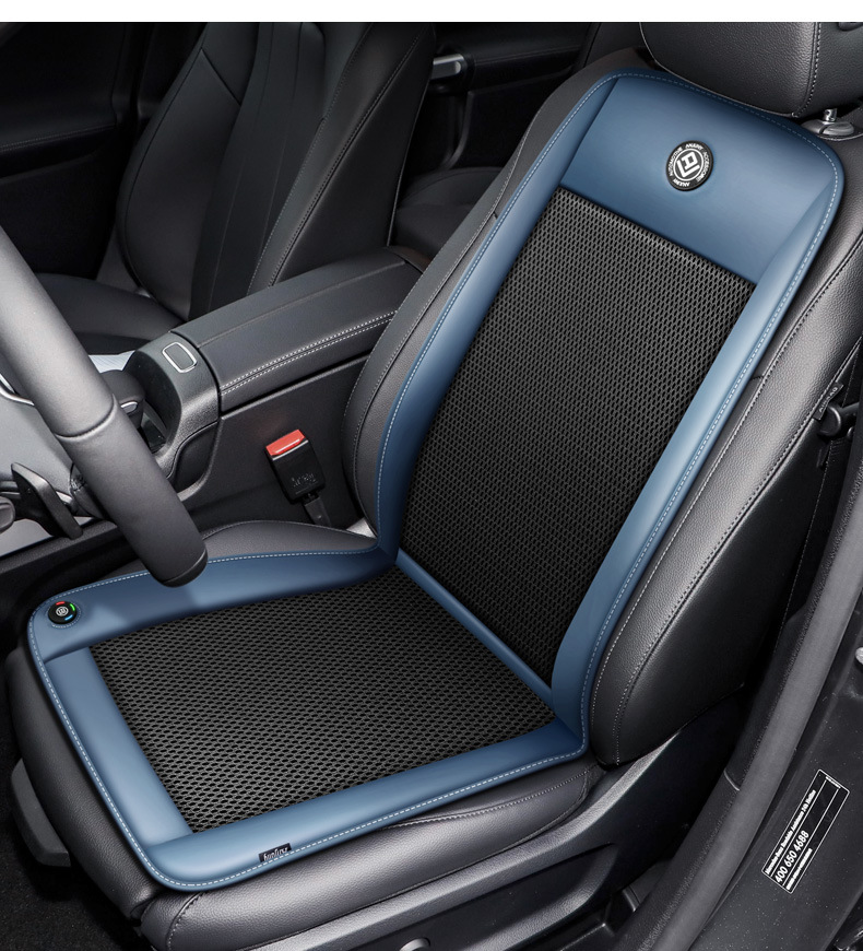 2025 new summer car full set of cushion manufacturers wholesale car seat universal cool cushion refrigeration ventilation seat cushion