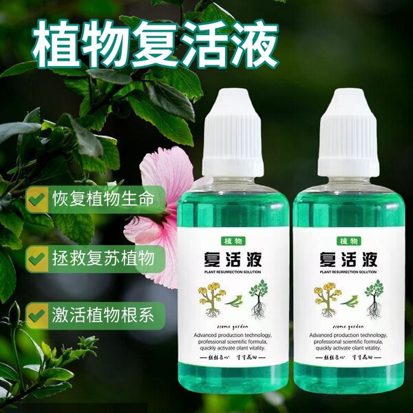빛 막대 식물의 황변 및 잎 방울에 대한 Auxin 활동의 신속한 향상을위한 보편적 인 식물 꽃 부활 솔루션