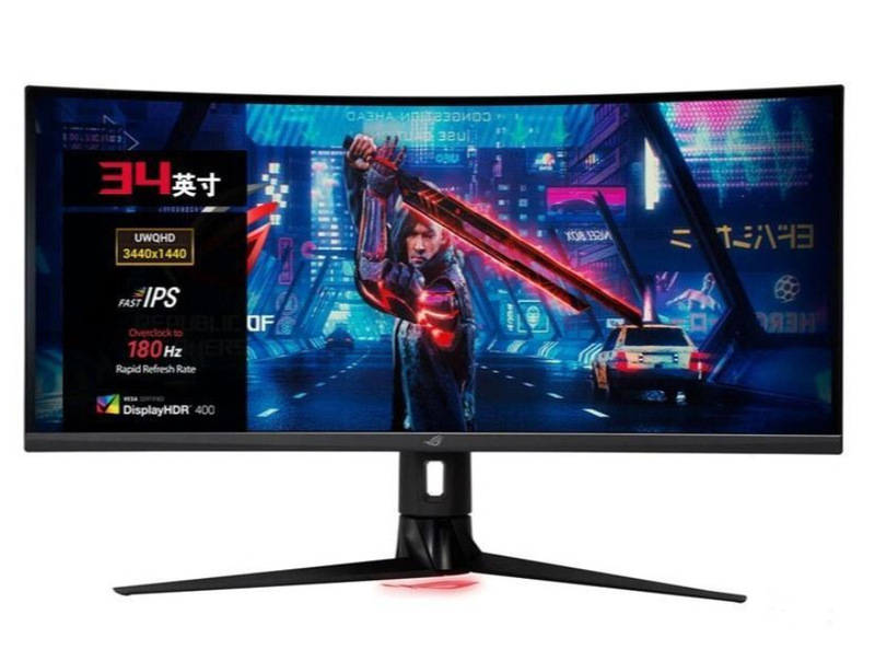 Rog Strix Xg349C Eye Protection 34.14inch Ultra-Wide Screen 180Hz Led Display in Stock